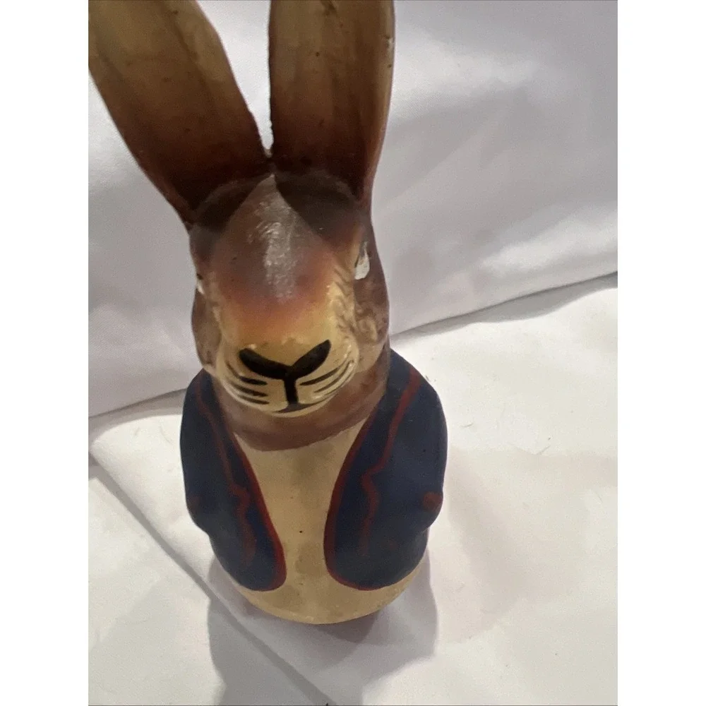 VINTAGE ROLY POLY PAPER MACHE 6.75
